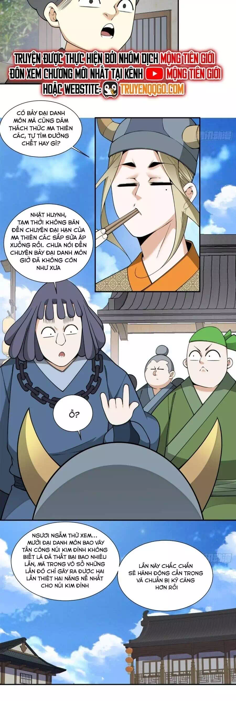 Truyện Tranh Đồ Đệ Của Ta Đều Là Đại Phản Phái trang 4