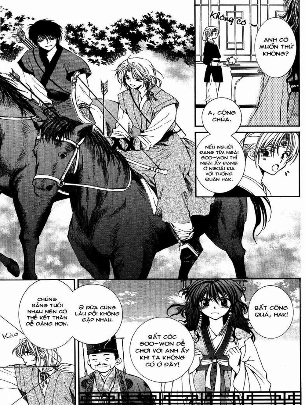 Truyện Tranh Đóa Hoa Bùng Cháy - Yona Of The Dawn trang 7