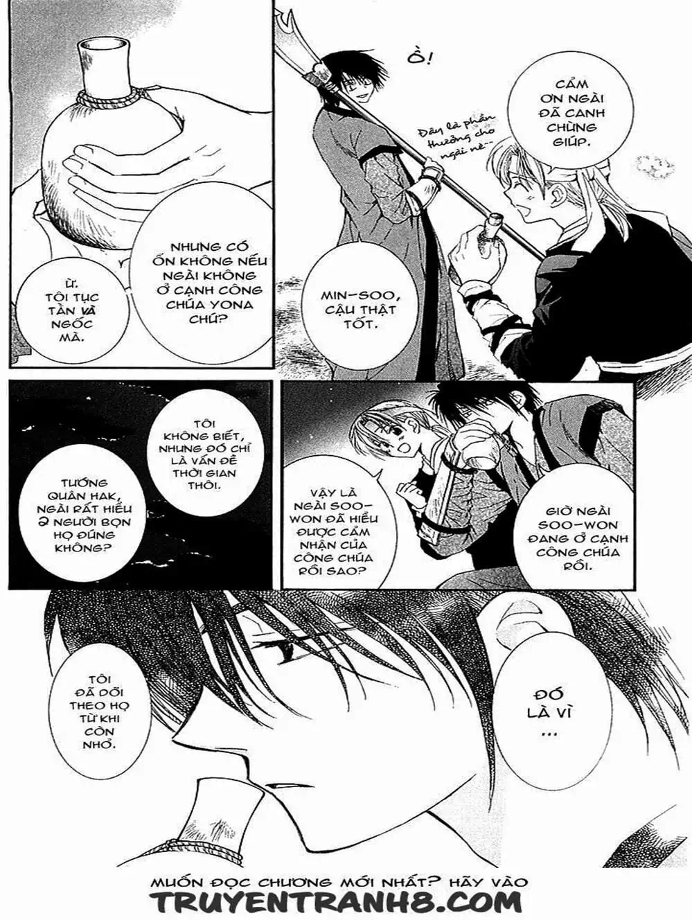 Truyện Tranh Đóa Hoa Bùng Cháy - Yona Of The Dawn trang 7