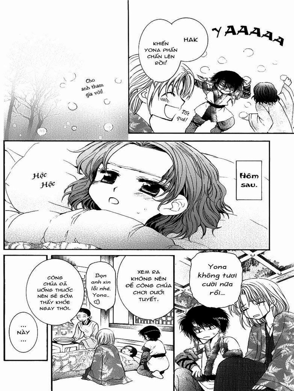 Truyện Tranh Đóa Hoa Bùng Cháy - Yona Of The Dawn trang 7