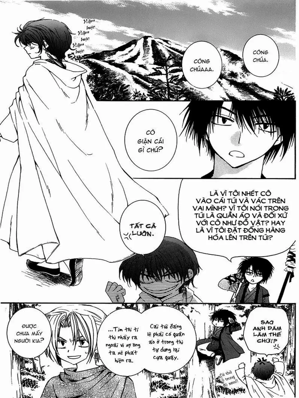 Truyện Tranh Đóa Hoa Bùng Cháy - Yona Of The Dawn trang 7