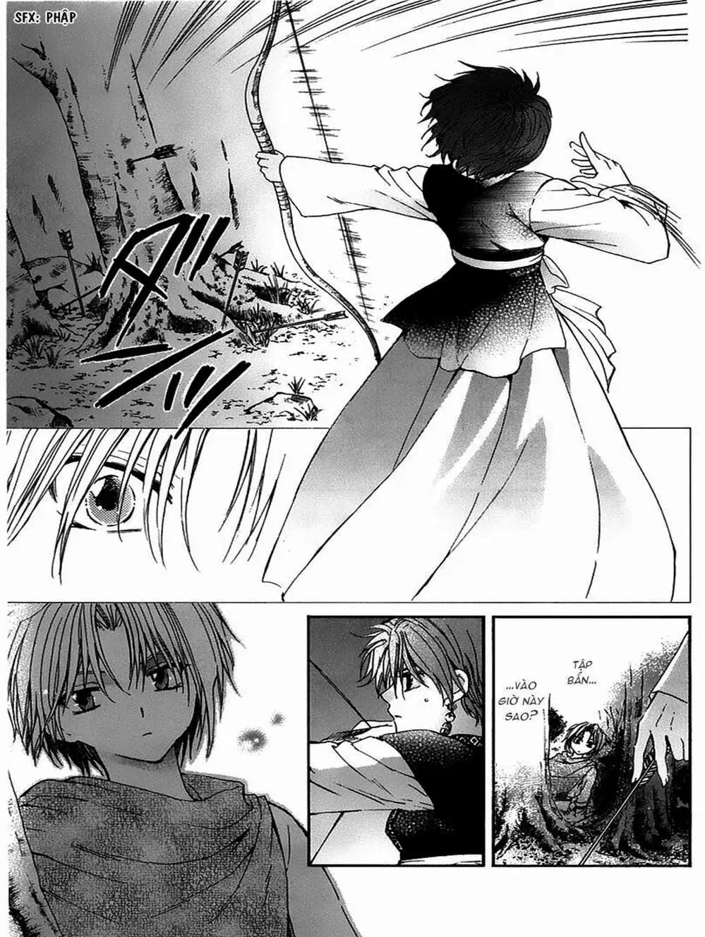Truyện Tranh Đóa Hoa Bùng Cháy - Yona Of The Dawn trang 7