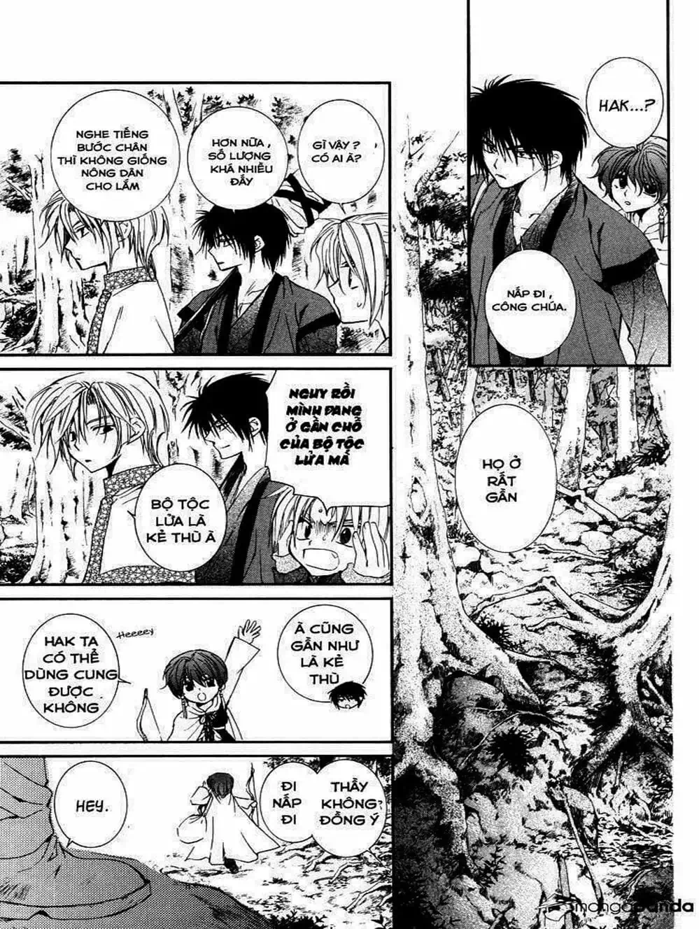 Truyện Tranh Đóa Hoa Bùng Cháy - Yona Of The Dawn trang 7