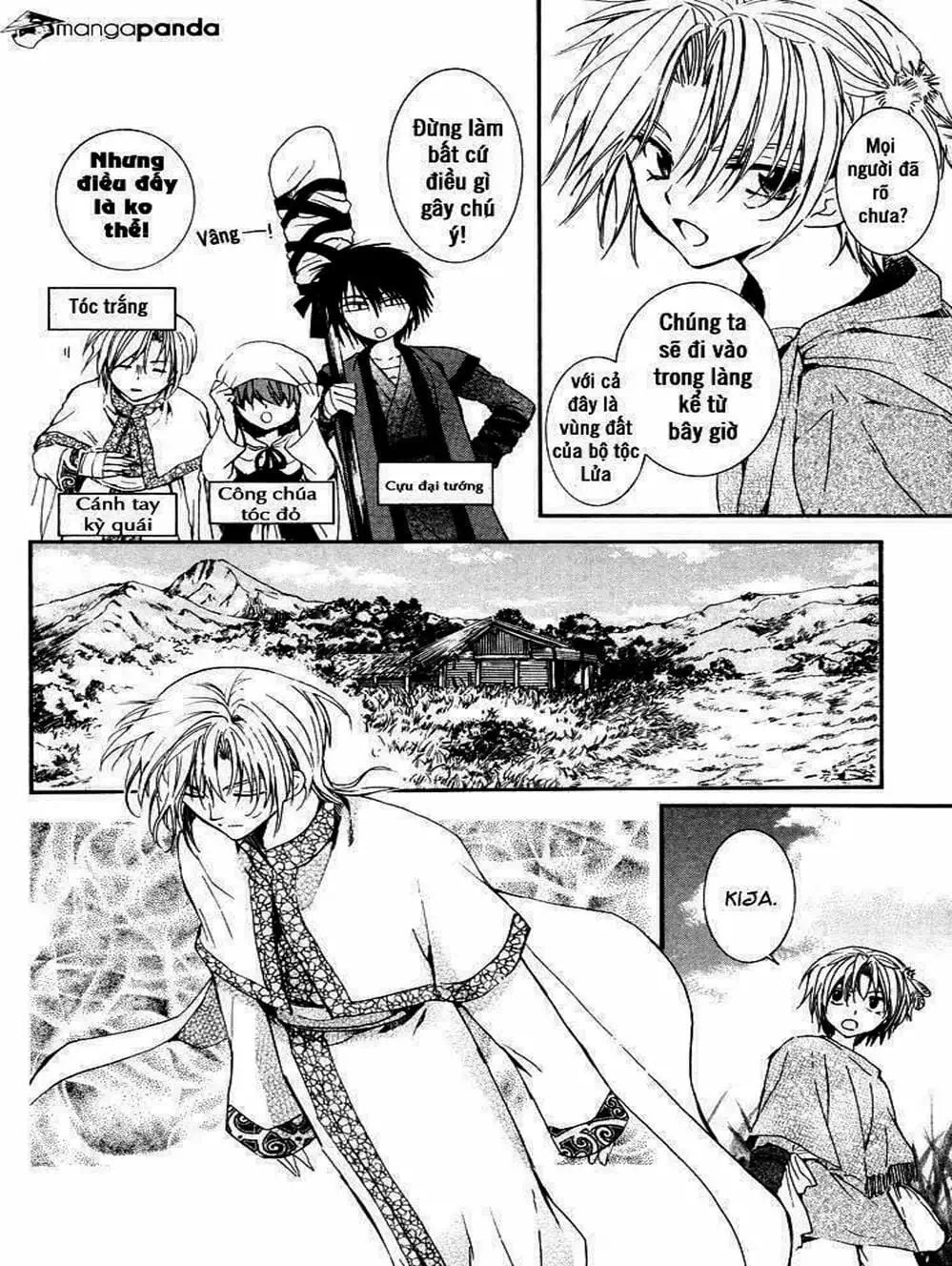 Truyện Tranh Đóa Hoa Bùng Cháy - Yona Of The Dawn trang 7