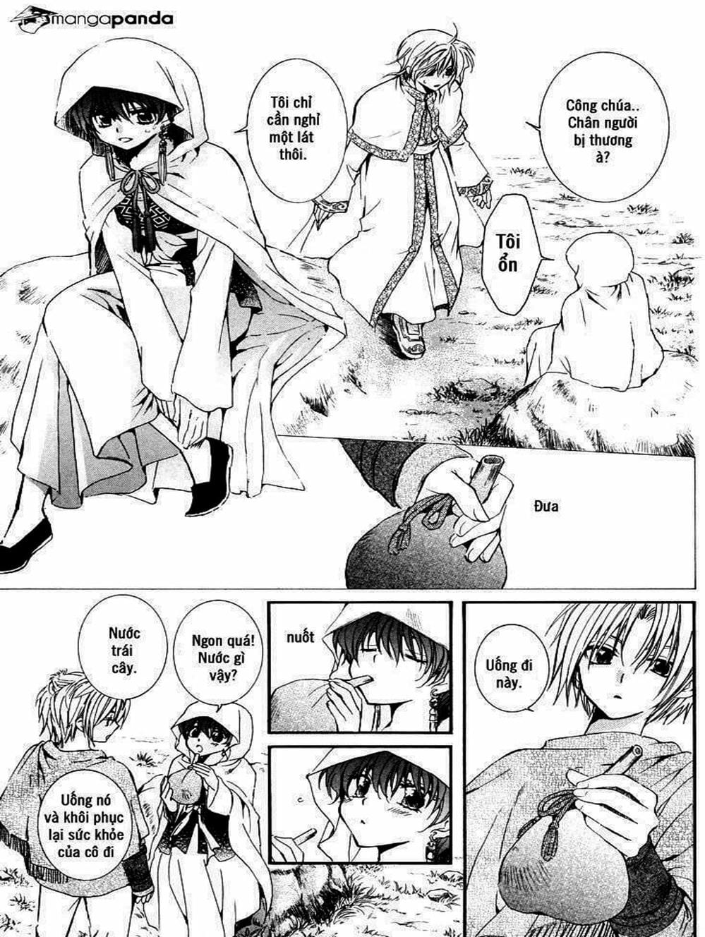 Truyện Tranh Đóa Hoa Bùng Cháy - Yona Of The Dawn trang 7