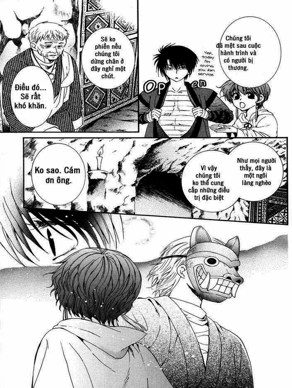 Truyện Tranh Đóa Hoa Bùng Cháy - Yona Of The Dawn trang 7