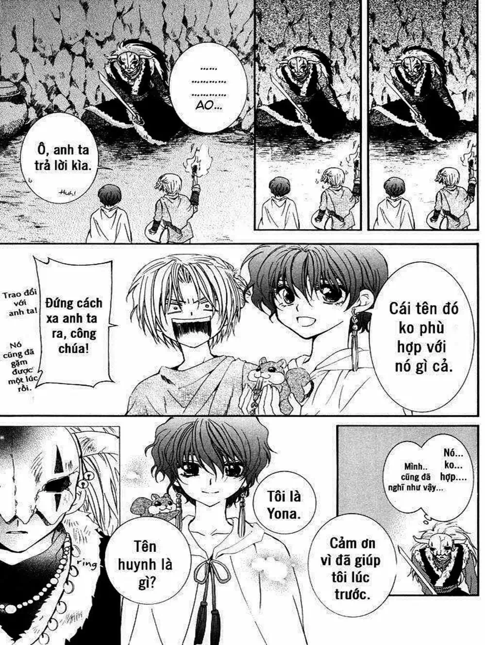 Truyện Tranh Đóa Hoa Bùng Cháy - Yona Of The Dawn trang 7