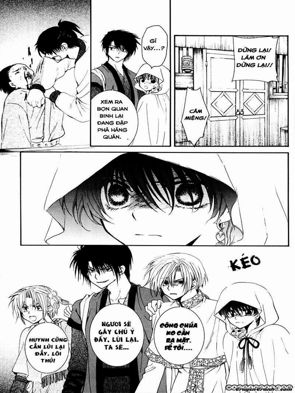 Truyện Tranh Đóa Hoa Bùng Cháy - Yona Of The Dawn trang 7