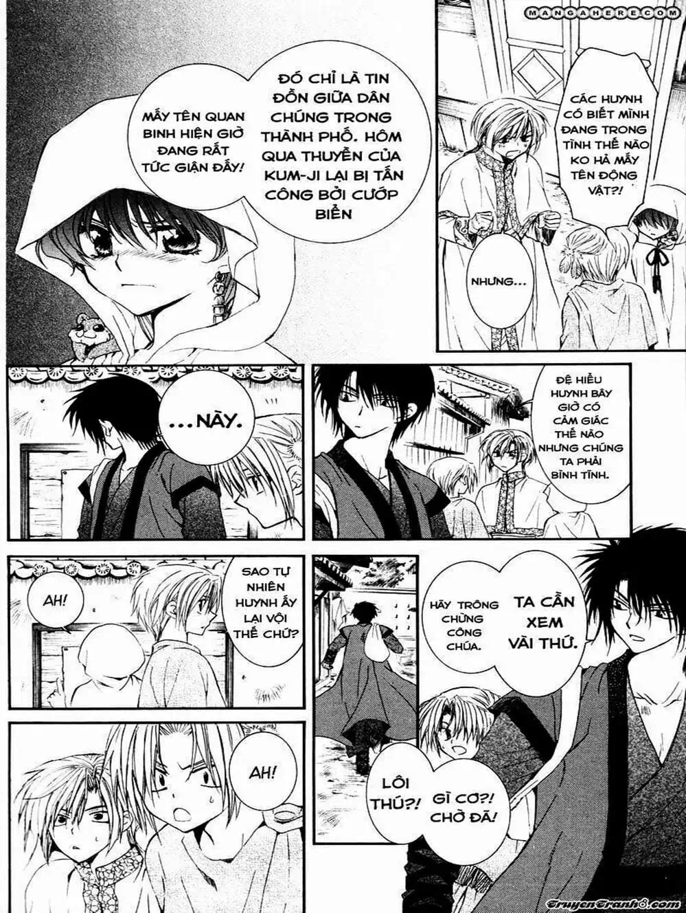 Truyện Tranh Đóa Hoa Bùng Cháy - Yona Of The Dawn trang 7