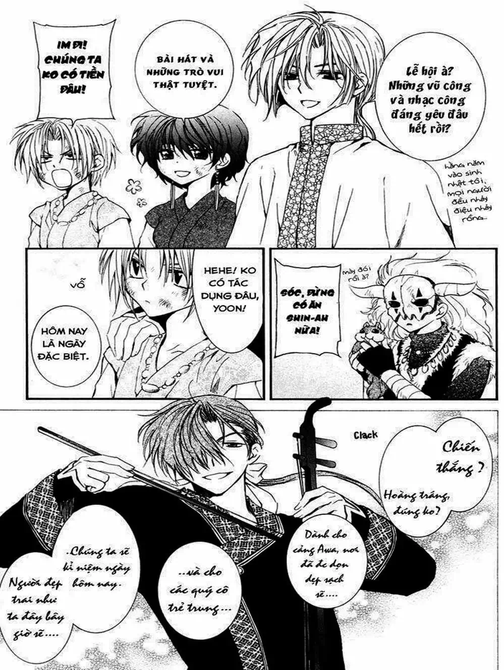 Truyện Tranh Đóa Hoa Bùng Cháy - Yona Of The Dawn trang 7