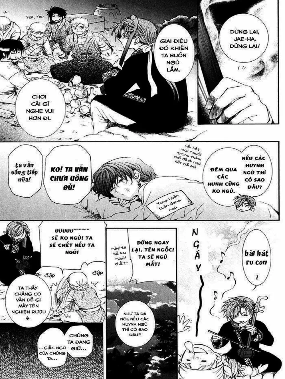 Truyện Tranh Đóa Hoa Bùng Cháy - Yona Of The Dawn trang 7