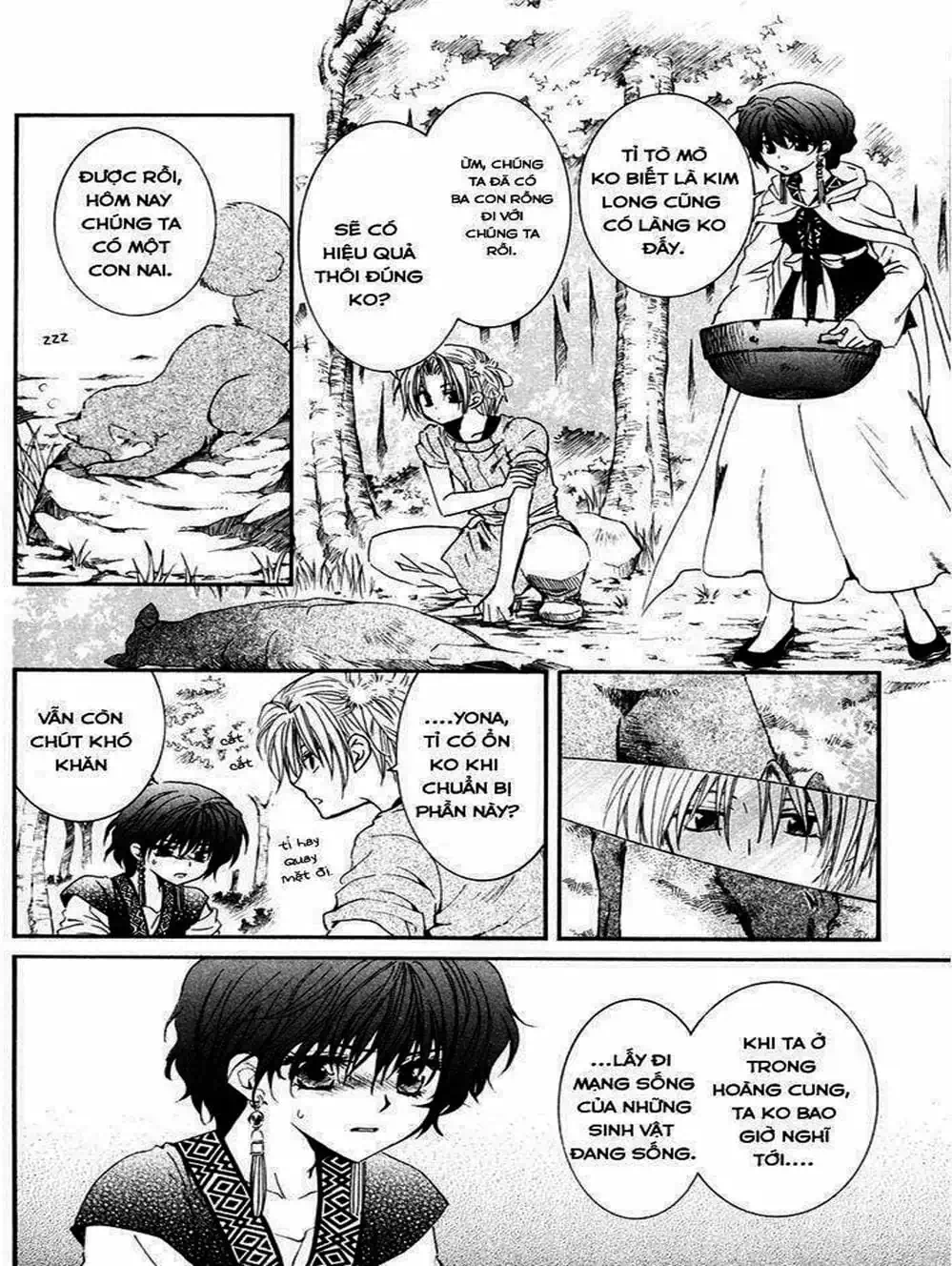 Truyện Tranh Đóa Hoa Bùng Cháy - Yona Of The Dawn trang 7