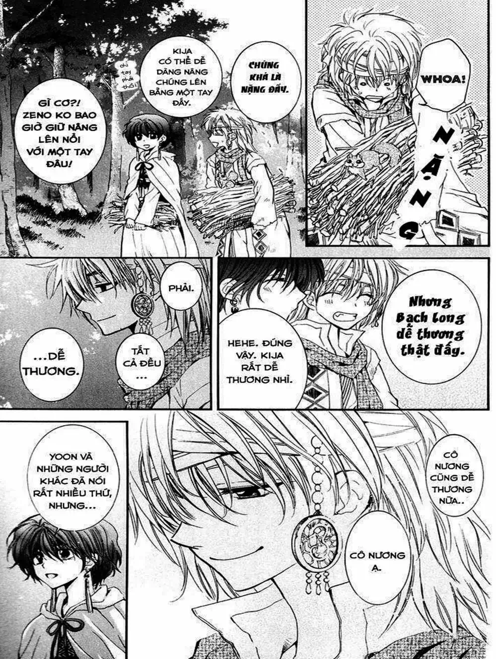 Truyện Tranh Đóa Hoa Bùng Cháy - Yona Of The Dawn trang 7
