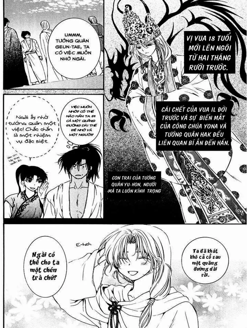 Truyện Tranh Đóa Hoa Bùng Cháy - Yona Of The Dawn trang 7