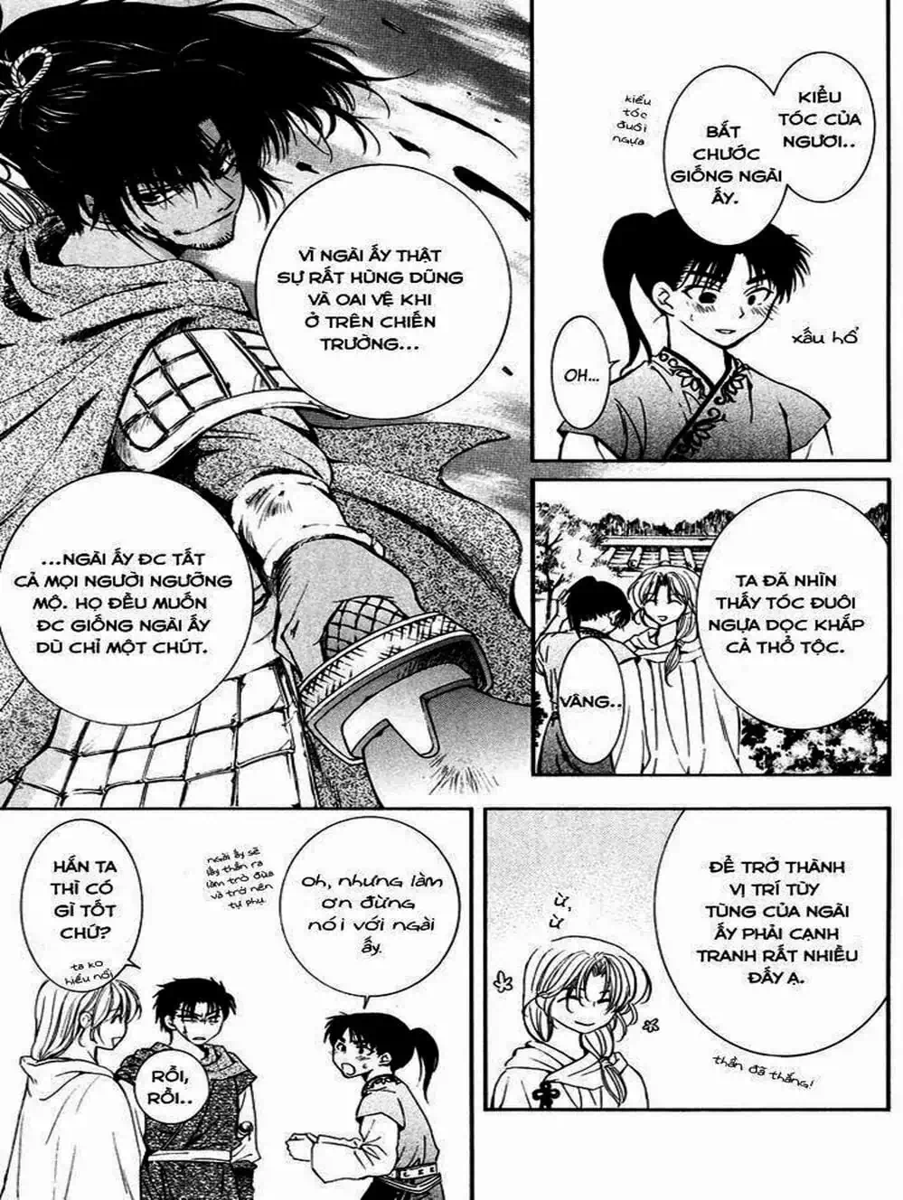 Truyện Tranh Đóa Hoa Bùng Cháy - Yona Of The Dawn trang 7