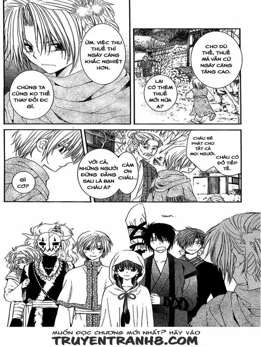 Truyện Tranh Đóa Hoa Bùng Cháy - Yona Of The Dawn trang 7