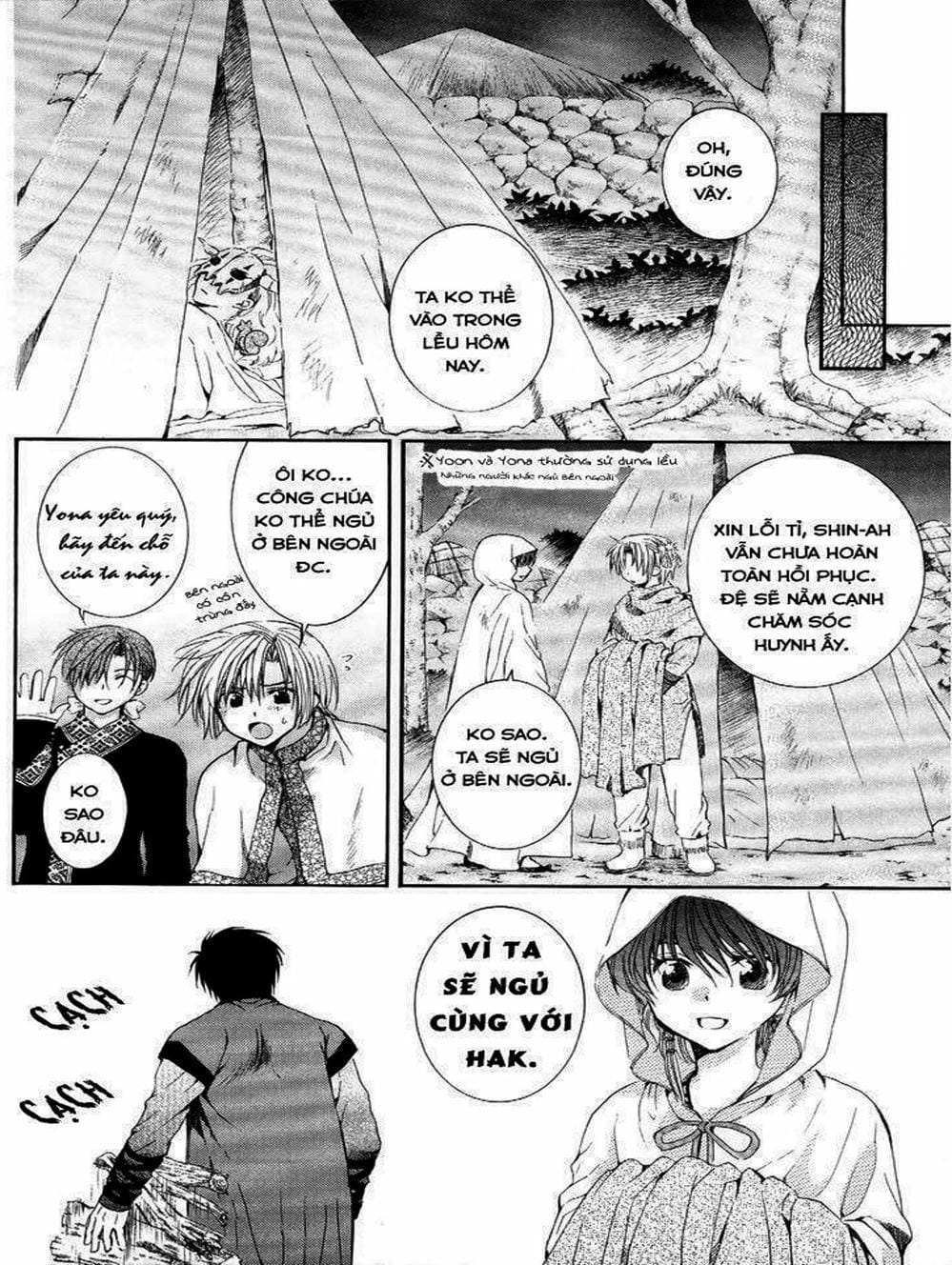 Truyện Tranh Đóa Hoa Bùng Cháy - Yona Of The Dawn trang 7