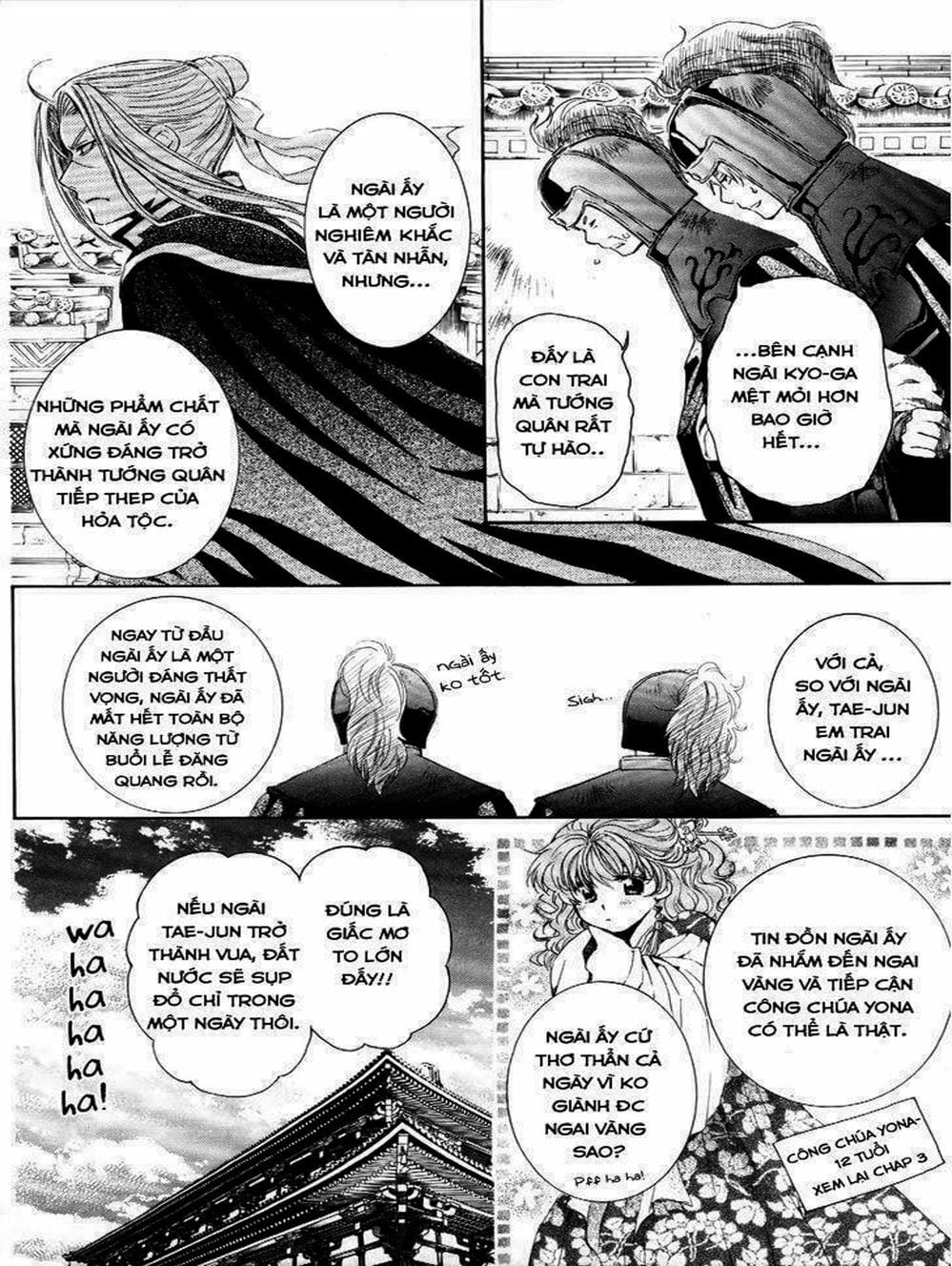 Truyện Tranh Đóa Hoa Bùng Cháy - Yona Of The Dawn trang 7