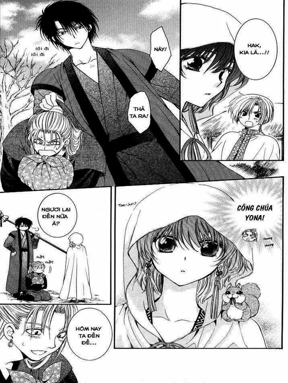 Truyện Tranh Đóa Hoa Bùng Cháy - Yona Of The Dawn trang 7