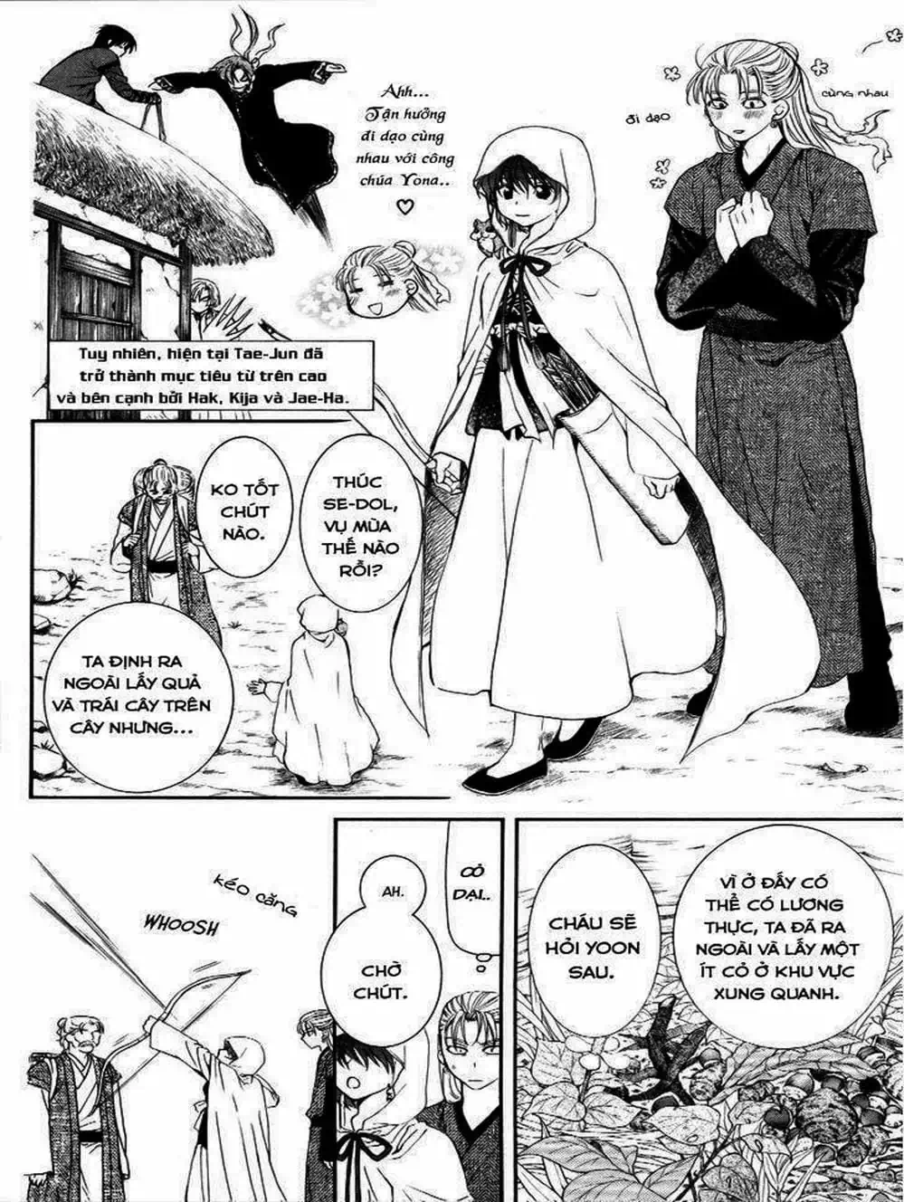 Truyện Tranh Đóa Hoa Bùng Cháy - Yona Of The Dawn trang 7