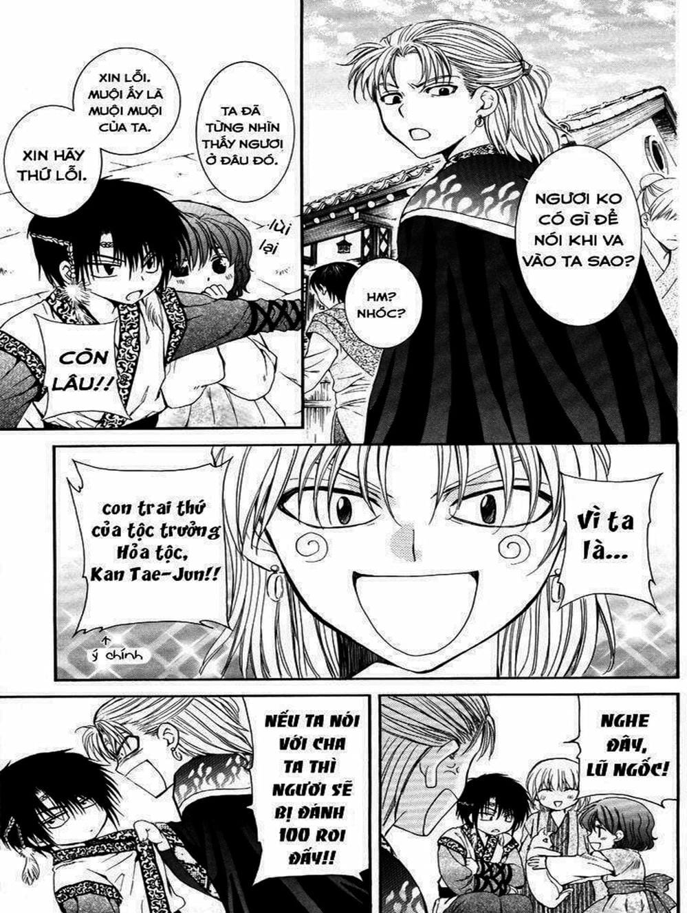 Truyện Tranh Đóa Hoa Bùng Cháy - Yona Of The Dawn trang 7