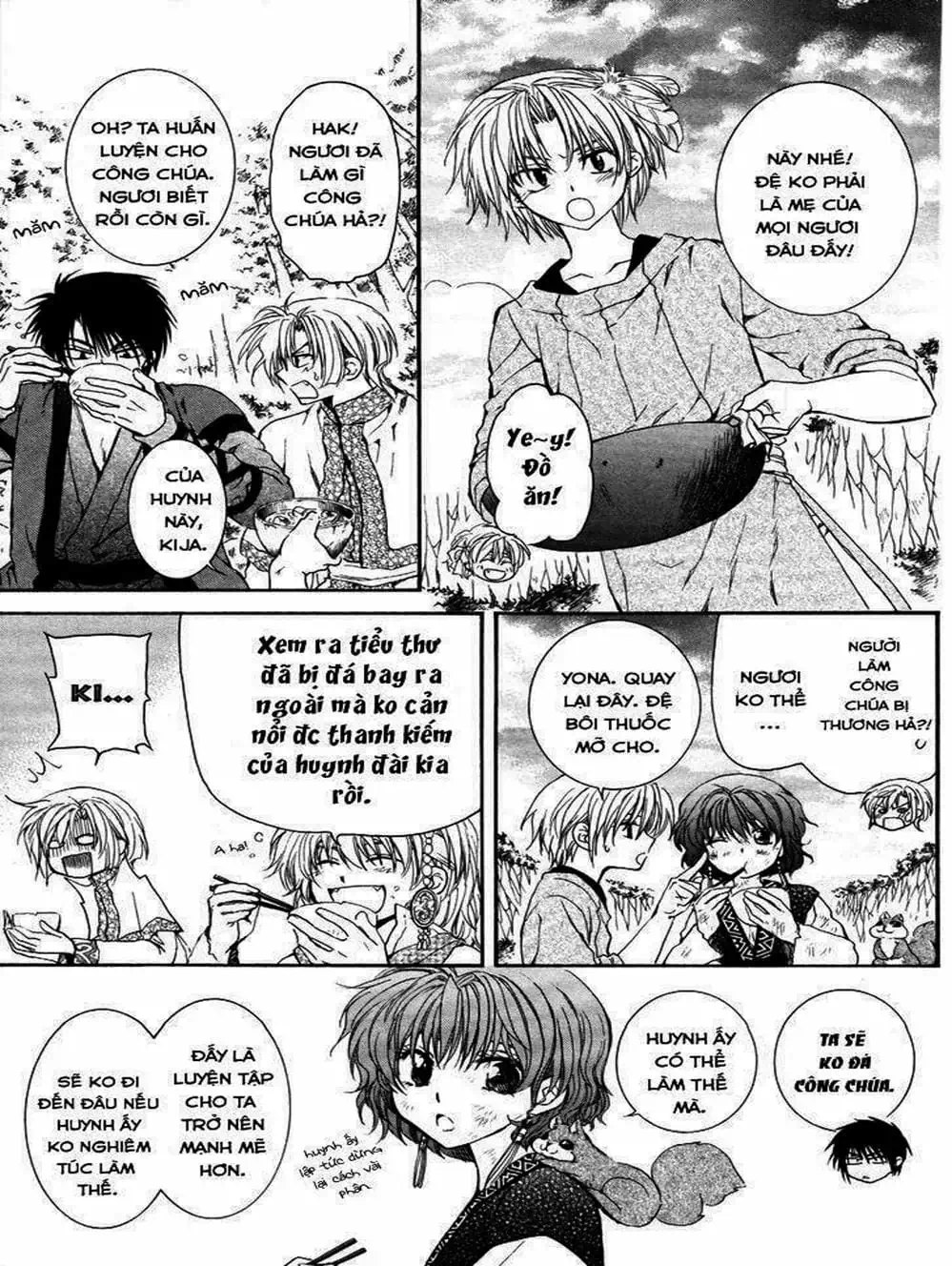 Truyện Tranh Đóa Hoa Bùng Cháy - Yona Of The Dawn trang 7