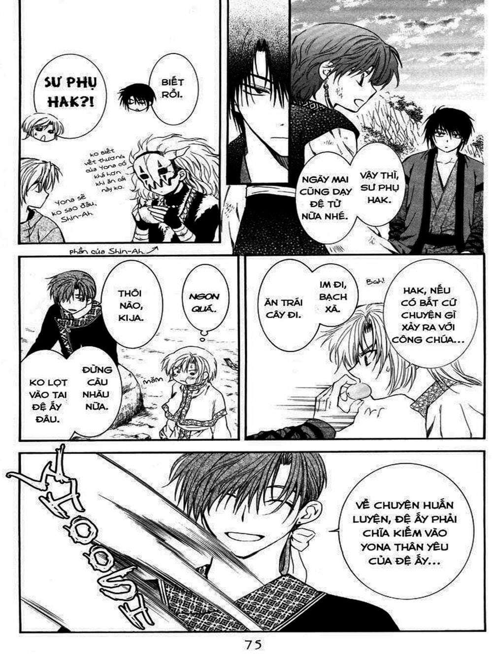 Truyện Tranh Đóa Hoa Bùng Cháy - Yona Of The Dawn trang 7