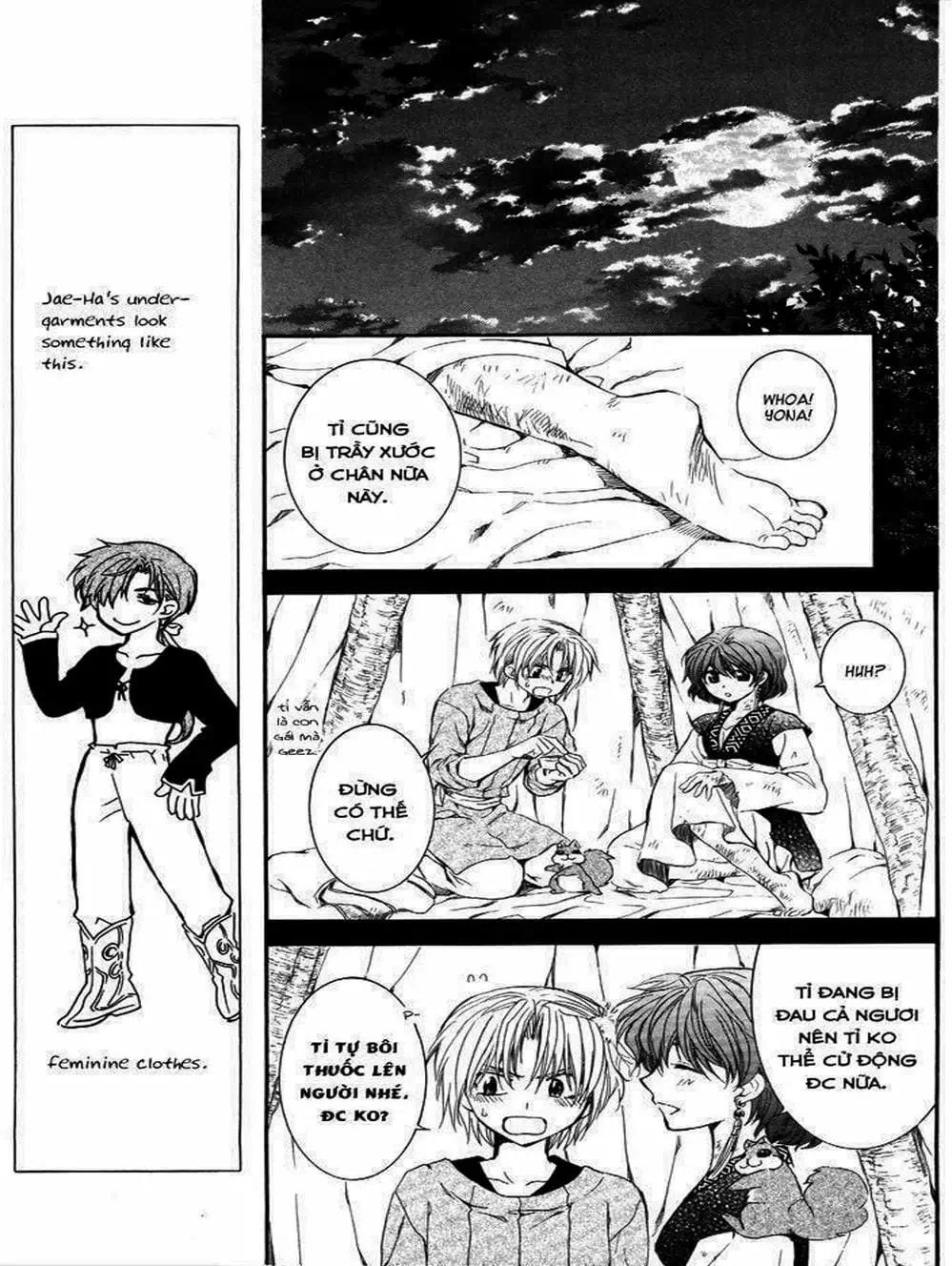 Truyện Tranh Đóa Hoa Bùng Cháy - Yona Of The Dawn trang 7