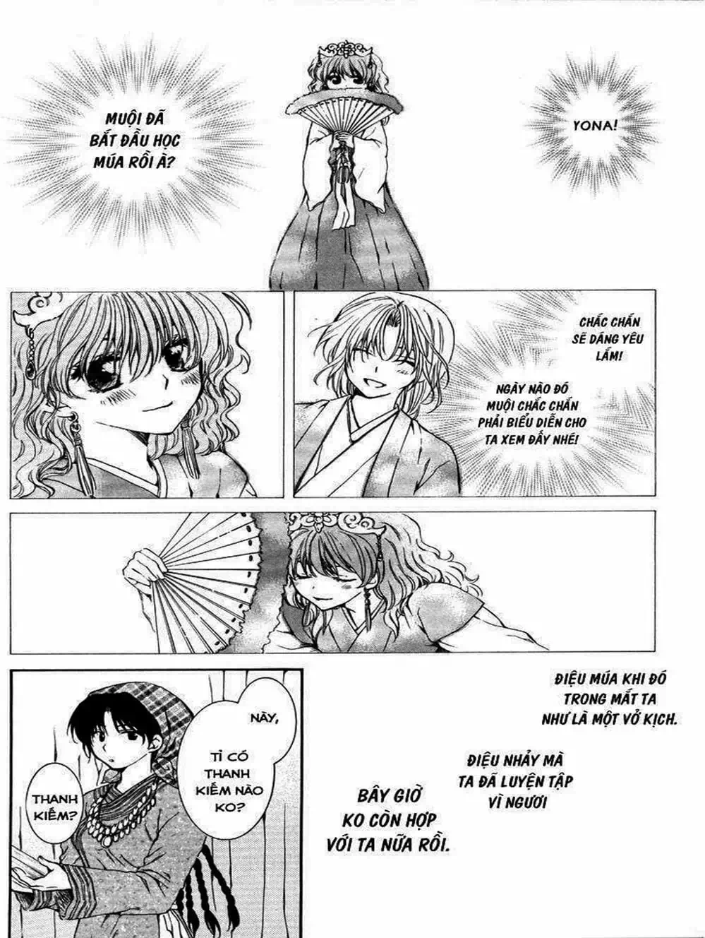 Truyện Tranh Đóa Hoa Bùng Cháy - Yona Of The Dawn trang 7