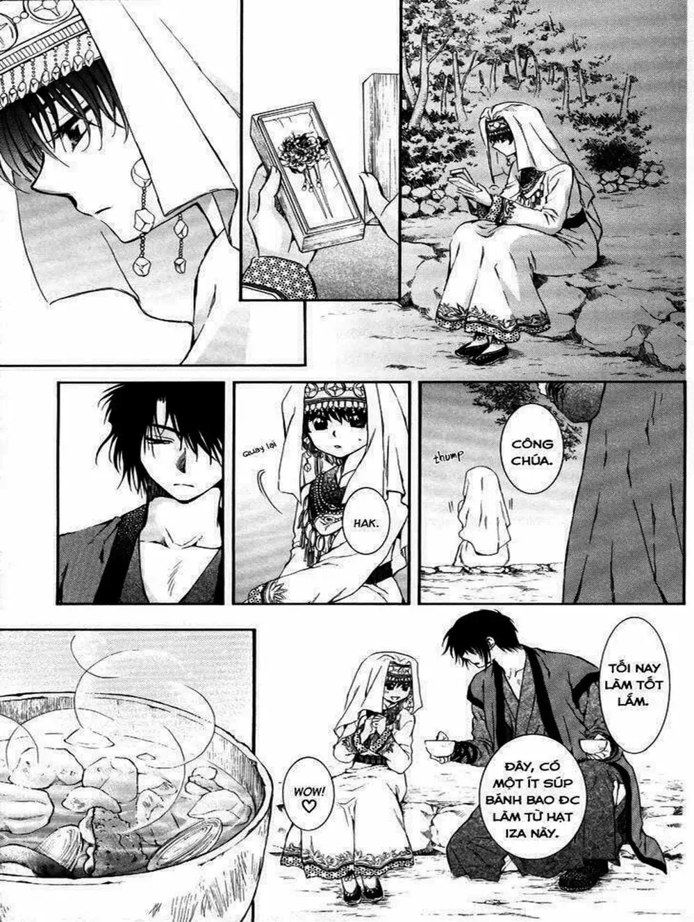 Truyện Tranh Đóa Hoa Bùng Cháy - Yona Of The Dawn trang 7