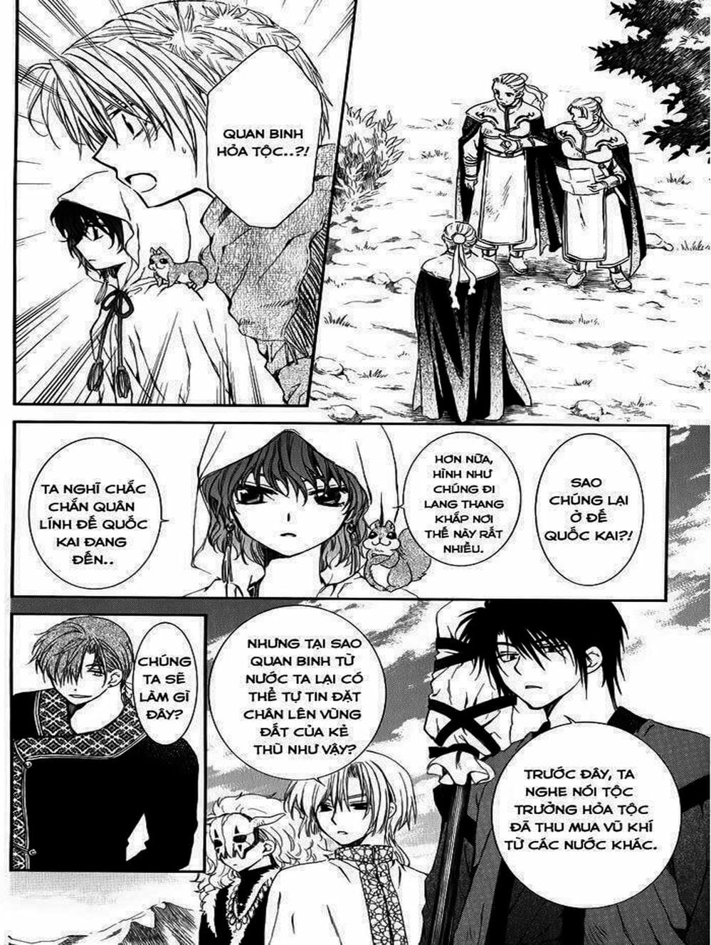 Truyện Tranh Đóa Hoa Bùng Cháy - Yona Of The Dawn trang 7