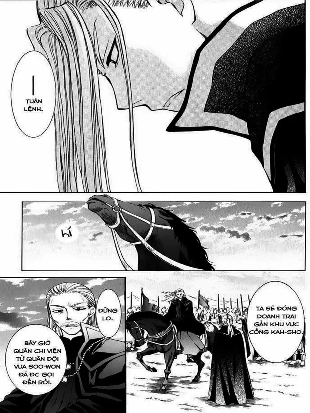 Truyện Tranh Đóa Hoa Bùng Cháy - Yona Of The Dawn trang 7