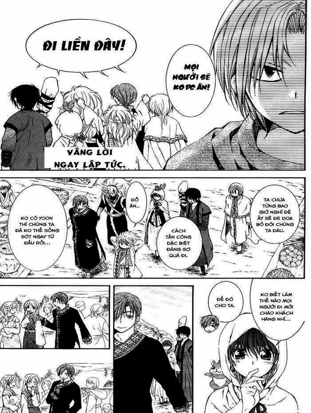 Truyện Tranh Đóa Hoa Bùng Cháy - Yona Of The Dawn trang 7