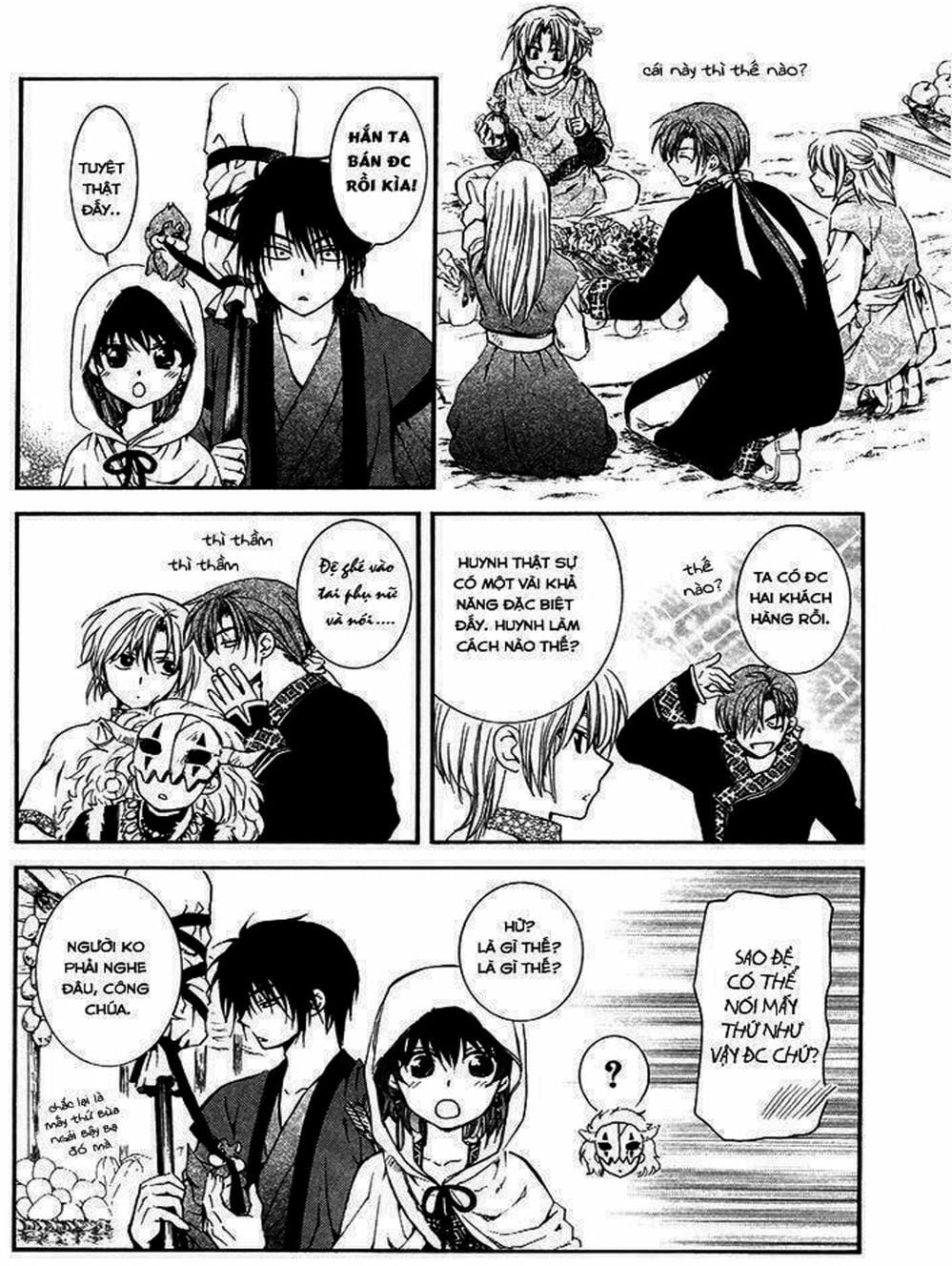 Truyện Tranh Đóa Hoa Bùng Cháy - Yona Of The Dawn trang 7