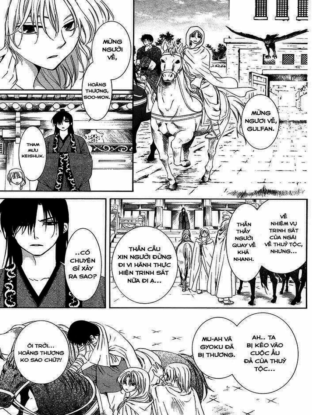 Truyện Tranh Đóa Hoa Bùng Cháy - Yona Of The Dawn trang 7