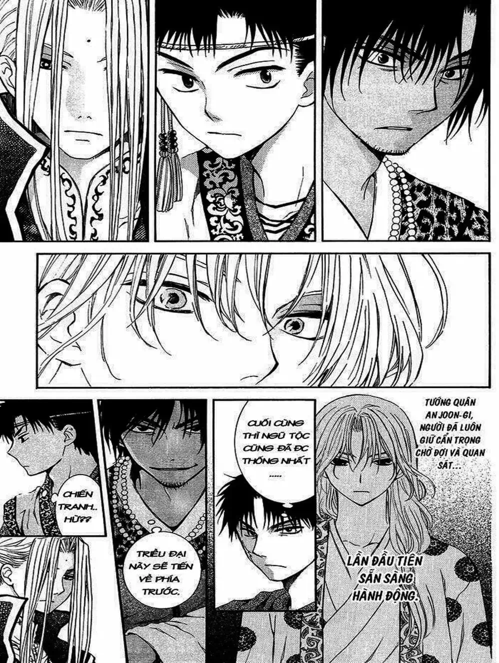 Truyện Tranh Đóa Hoa Bùng Cháy - Yona Of The Dawn trang 7