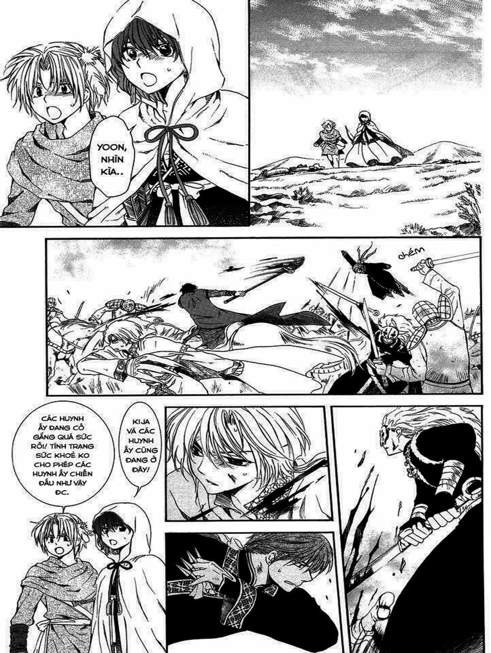 Truyện Tranh Đóa Hoa Bùng Cháy - Yona Of The Dawn trang 7