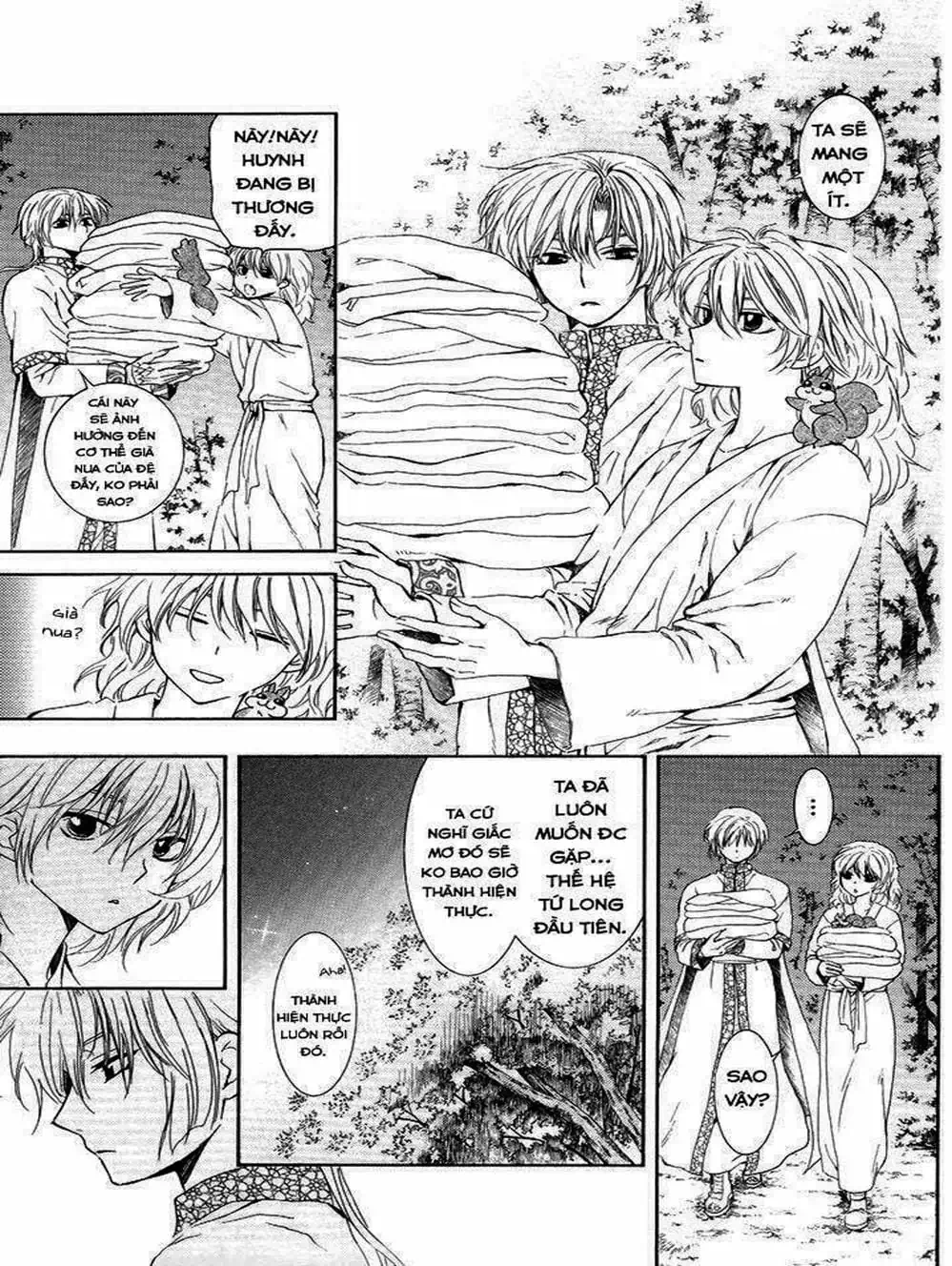 Truyện Tranh Đóa Hoa Bùng Cháy - Yona Of The Dawn trang 7