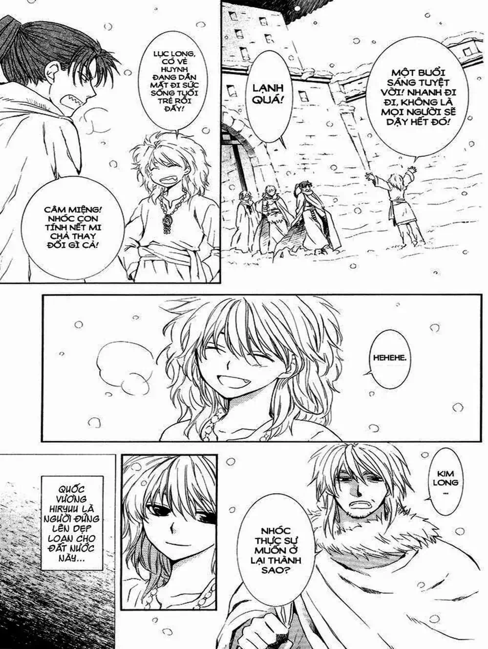 Truyện Tranh Đóa Hoa Bùng Cháy - Yona Of The Dawn trang 7