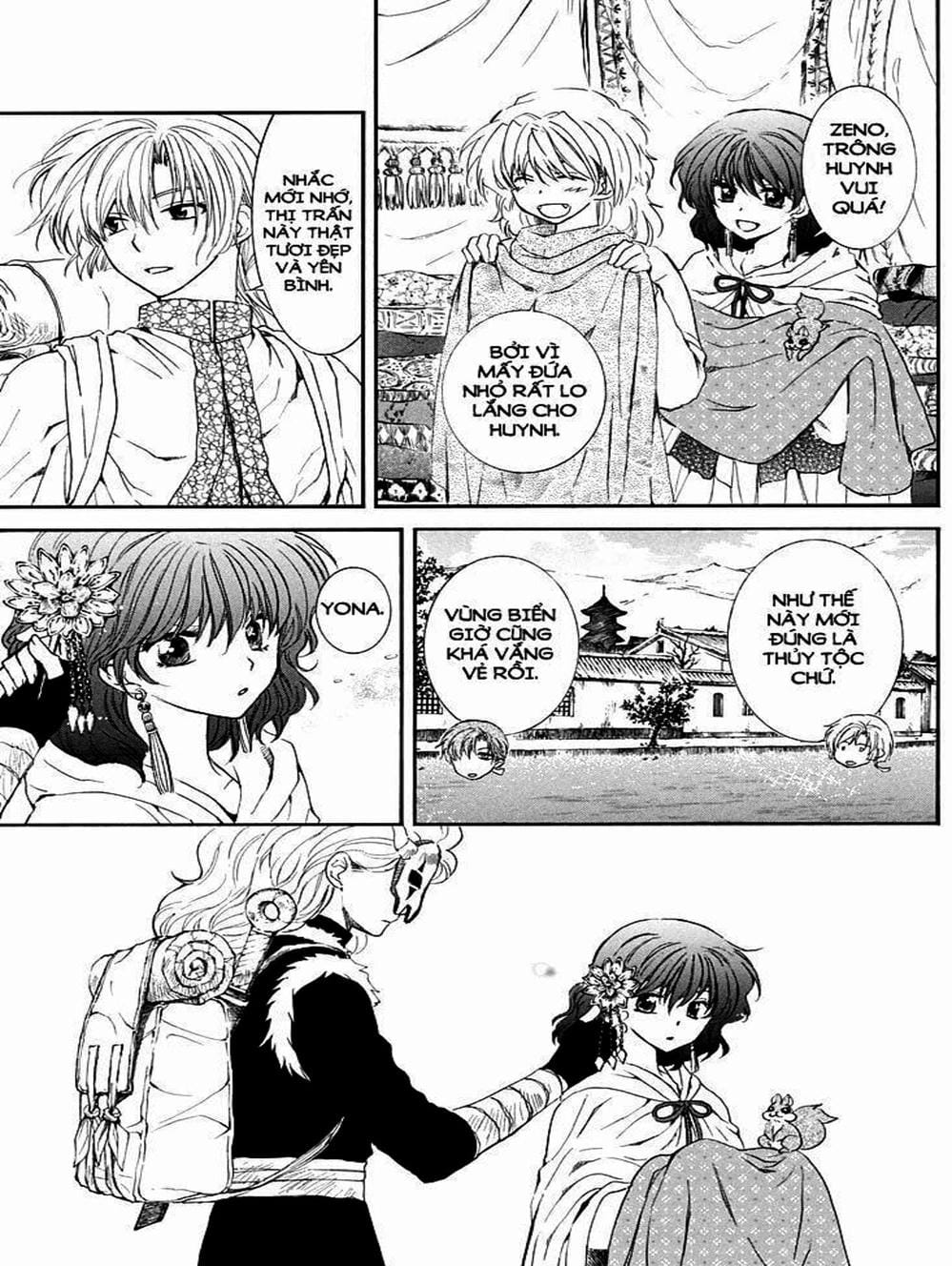 Truyện Tranh Đóa Hoa Bùng Cháy - Yona Of The Dawn trang 7