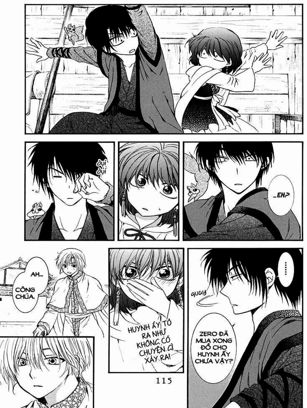 Truyện Tranh Đóa Hoa Bùng Cháy - Yona Of The Dawn trang 7