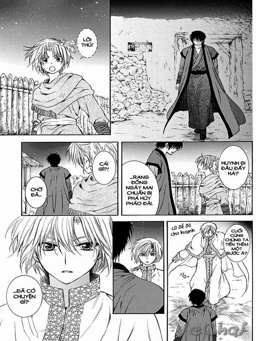 Truyện Tranh Đóa Hoa Bùng Cháy - Yona Of The Dawn trang 7