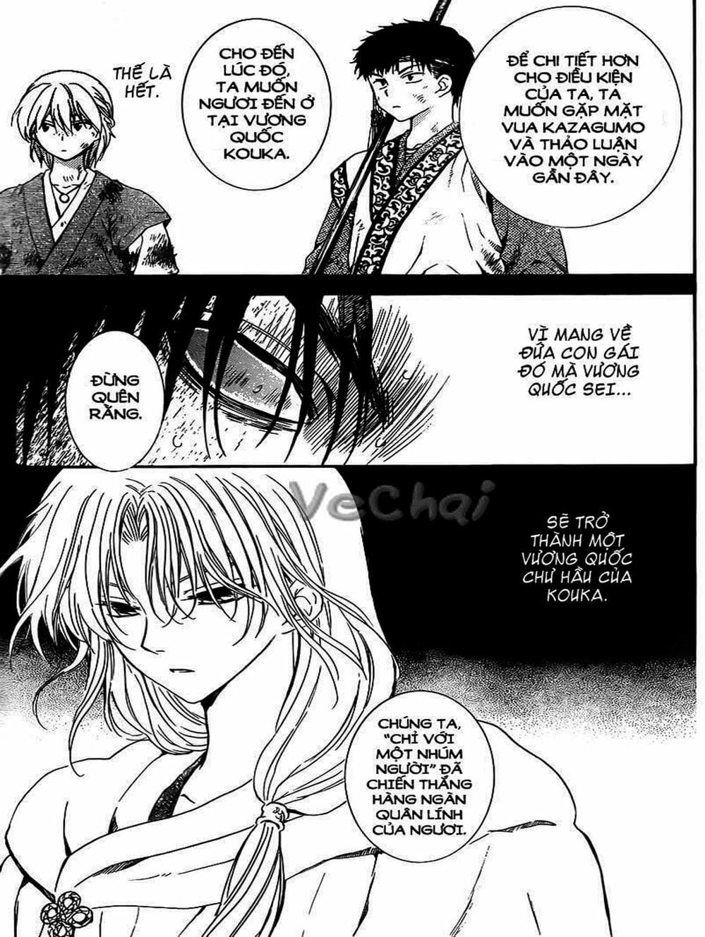 Truyện Tranh Đóa Hoa Bùng Cháy - Yona Of The Dawn trang 7