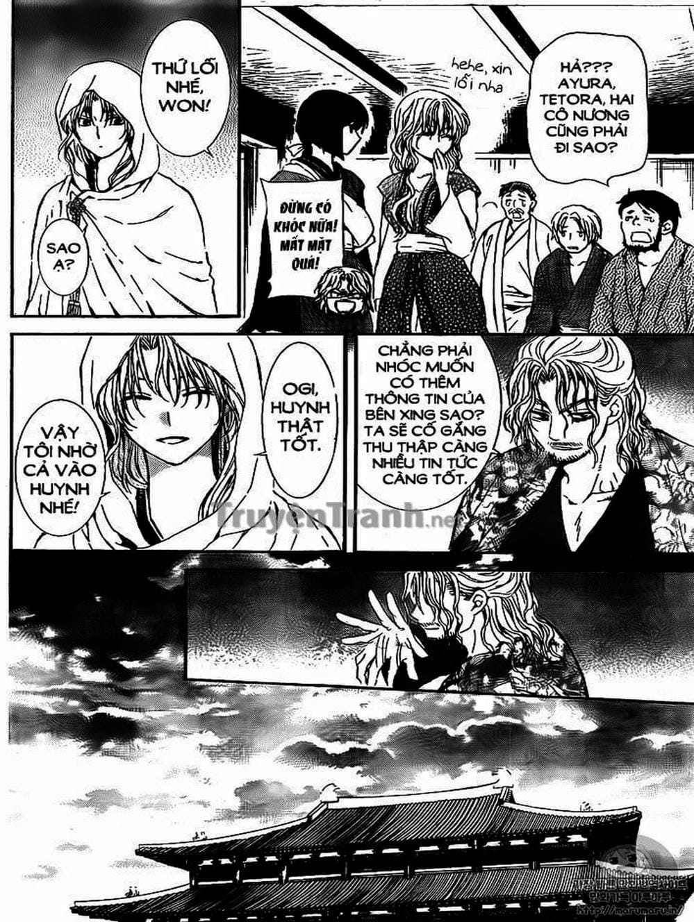 Truyện Tranh Đóa Hoa Bùng Cháy - Yona Of The Dawn trang 7