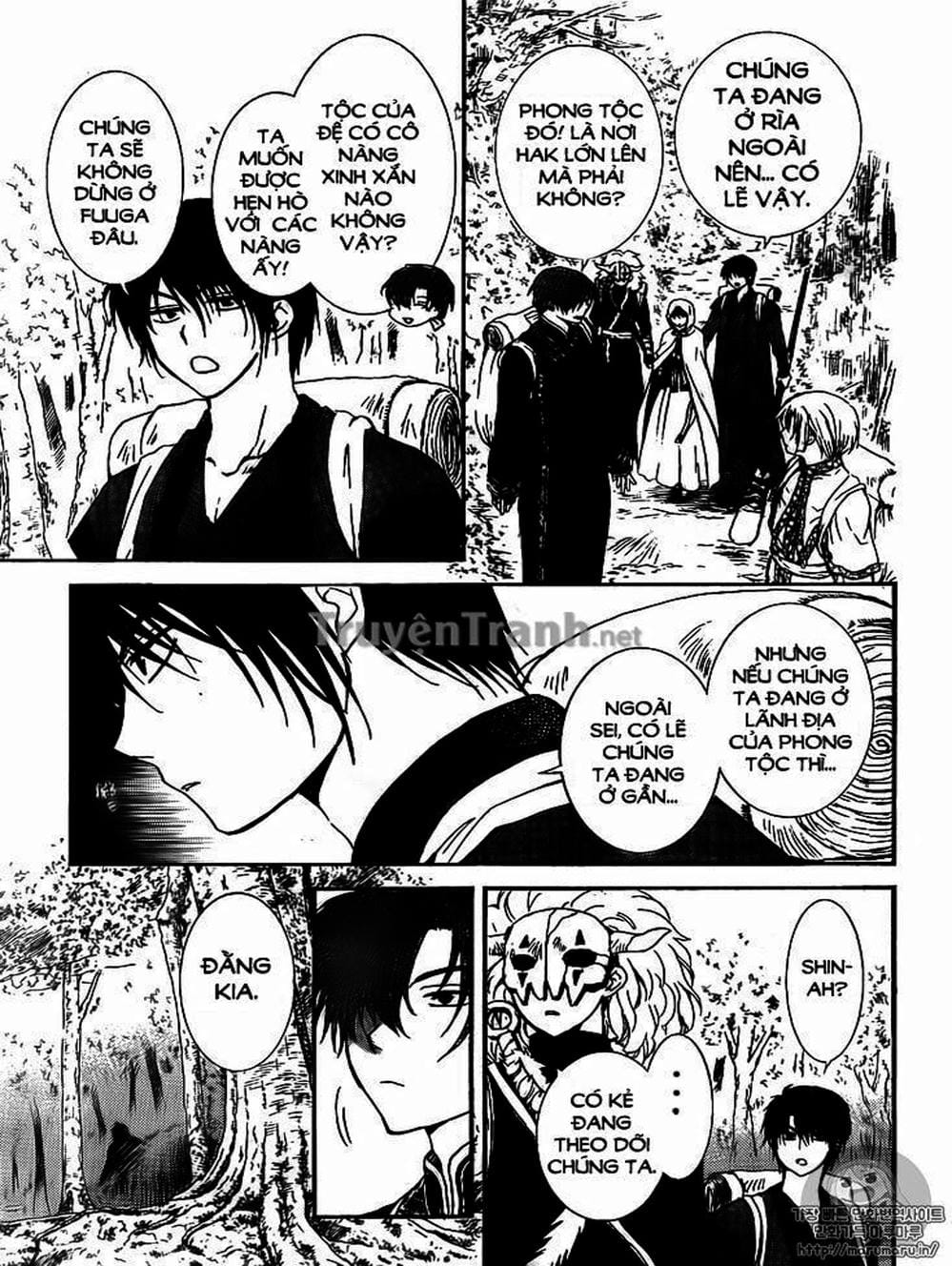 Truyện Tranh Đóa Hoa Bùng Cháy - Yona Of The Dawn trang 7