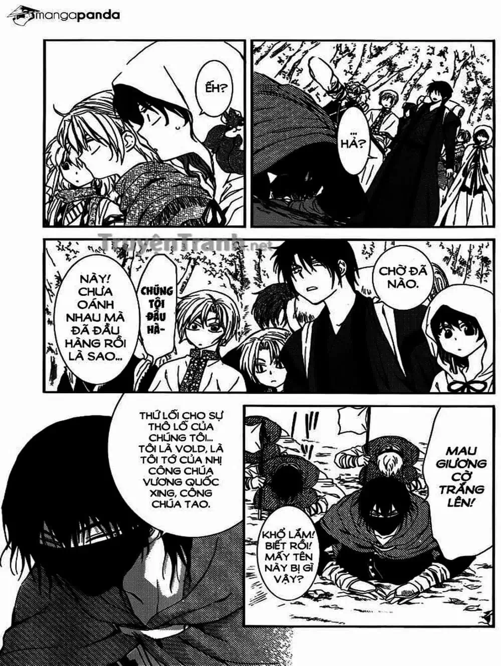 Truyện Tranh Đóa Hoa Bùng Cháy - Yona Of The Dawn trang 7