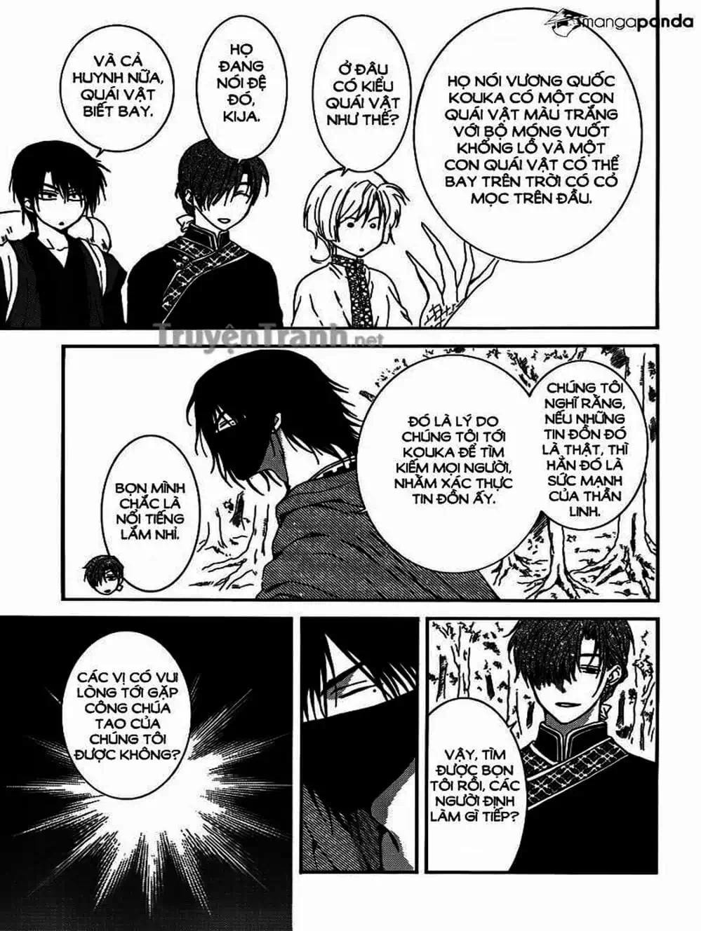 Truyện Tranh Đóa Hoa Bùng Cháy - Yona Of The Dawn trang 7