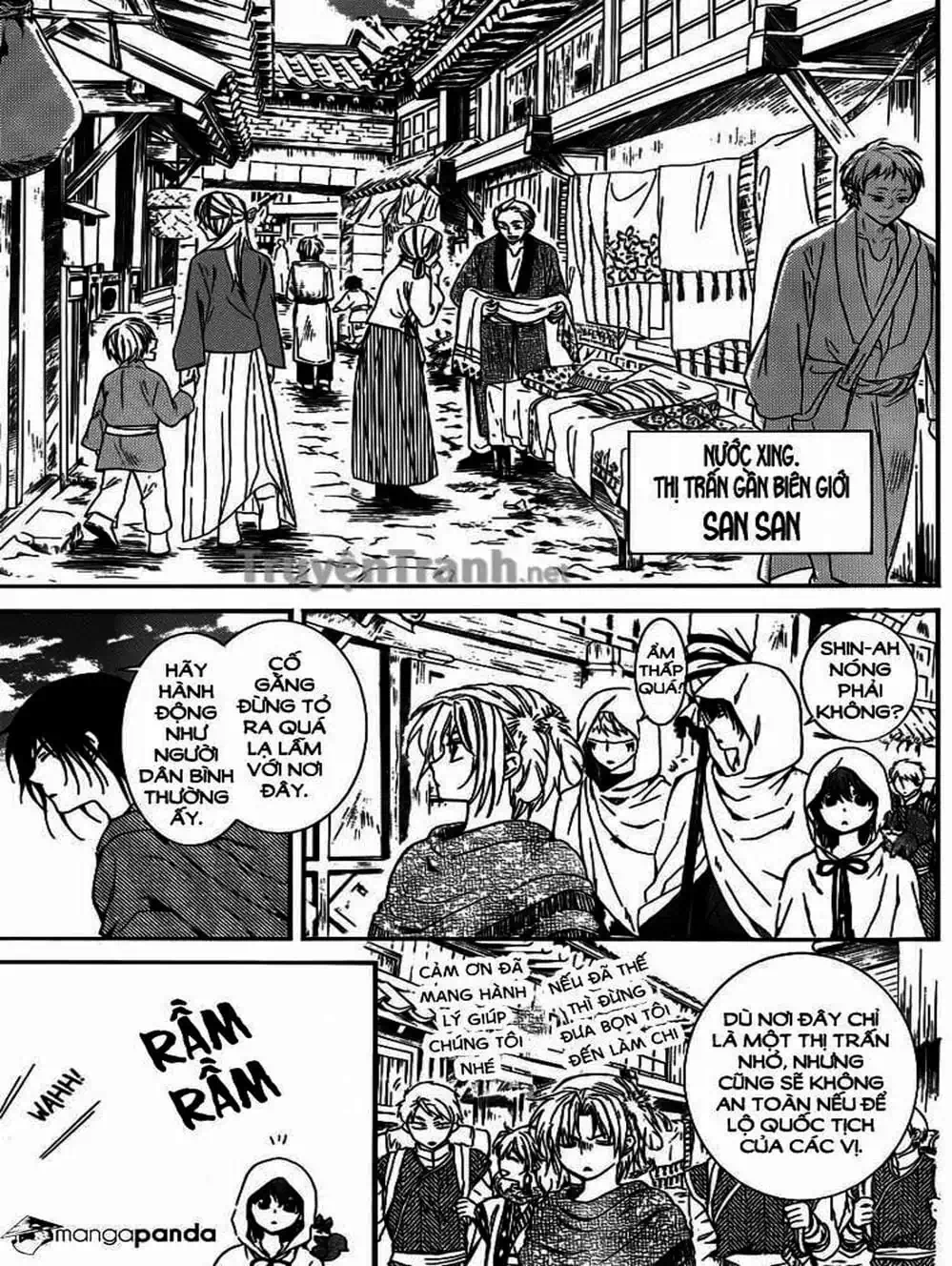 Truyện Tranh Đóa Hoa Bùng Cháy - Yona Of The Dawn trang 7