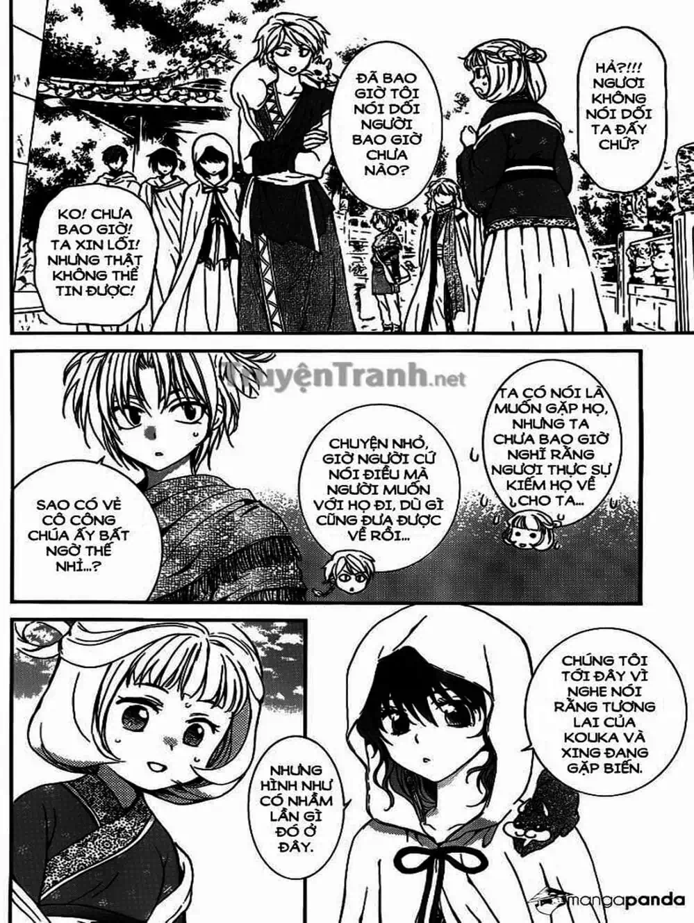 Truyện Tranh Đóa Hoa Bùng Cháy - Yona Of The Dawn trang 7