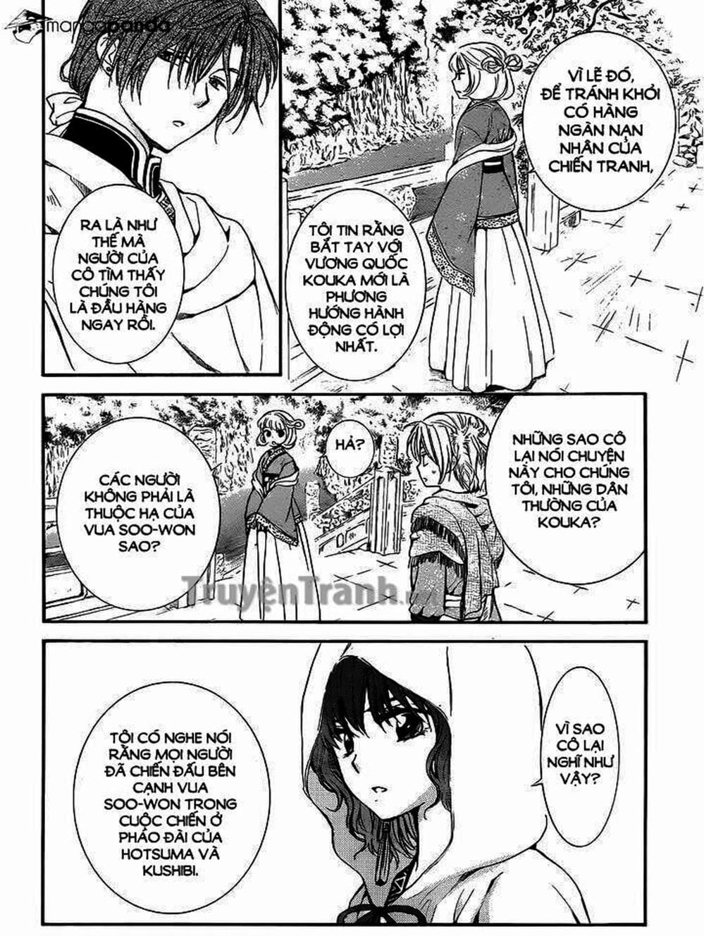 Truyện Tranh Đóa Hoa Bùng Cháy - Yona Of The Dawn trang 7